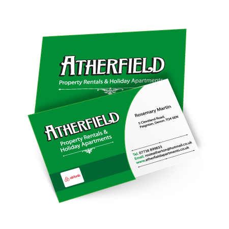 Newton Abbot Business card printing by Sign Art 08